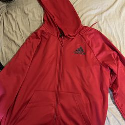 2XL Red Adidas Training Jacket 