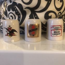 Mini 2.5 Inch Beer Mugs 