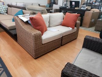 New outdoor patio furniture loveseat tax included delivery available