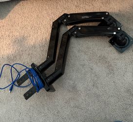 Motion Desk Mount for Dual Monitor