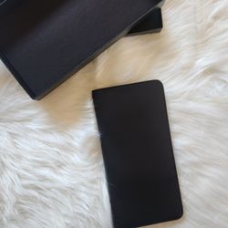 NIB Leather Passport And Boarding Pass Wallet For Travel