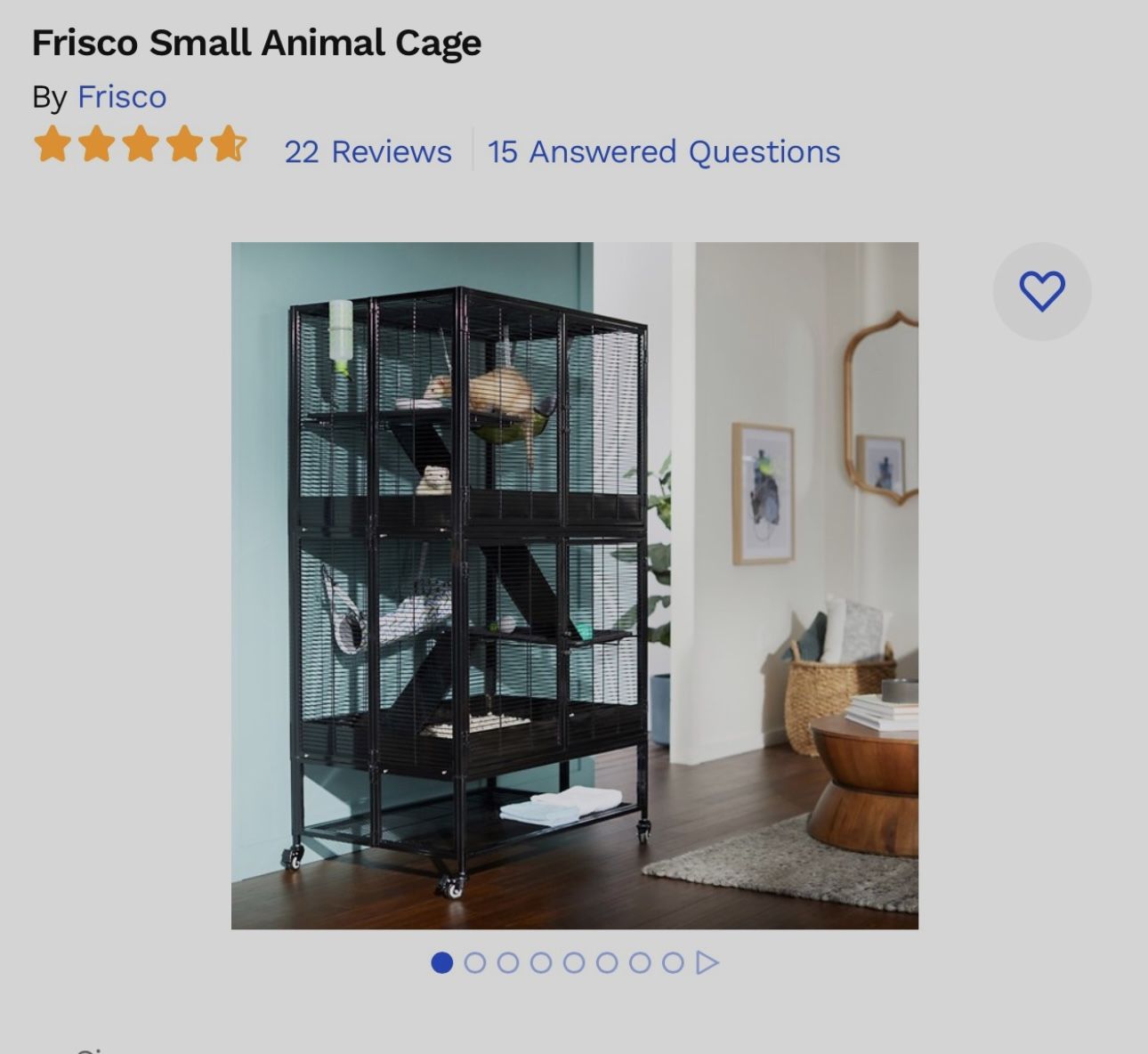 Frisco Small Animal Cage
