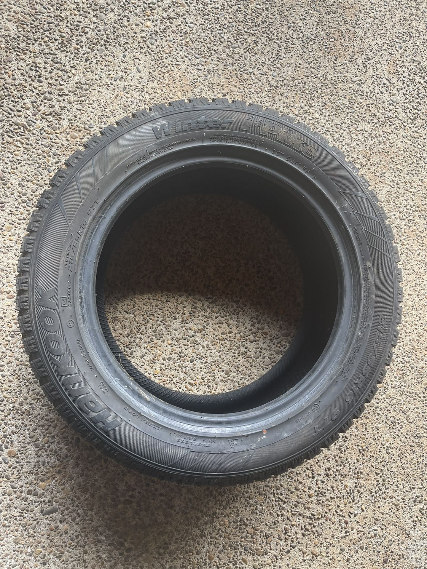 Mercedes Tires 215/55/16 Mercedes Benz Tire Stud.
