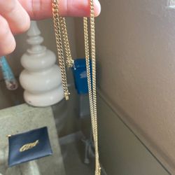 Cuban Link Gold Chain & Bracelet