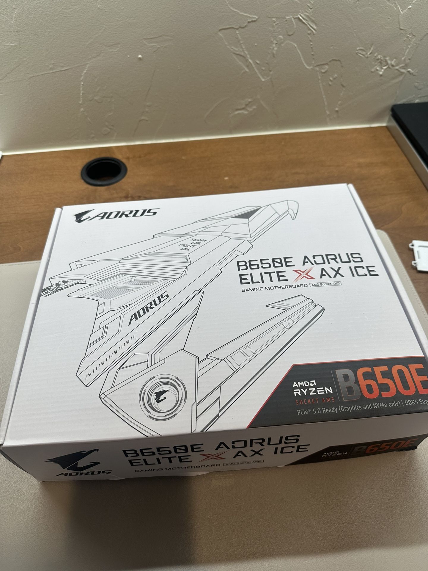 Brand New B650E AORUS Elite AX ICE (Open Box) – $200 OBO