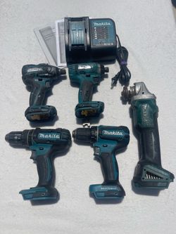 Makita cordless tools. All 6 pieces