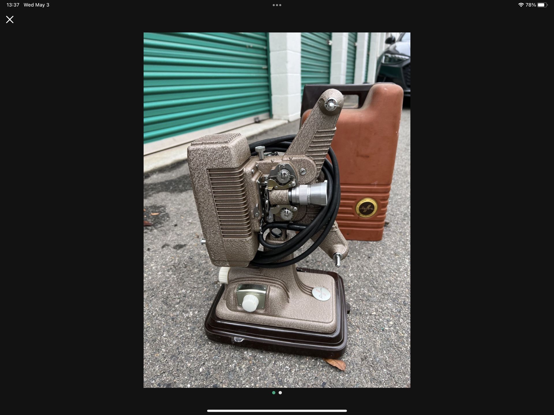 8mm film Projector