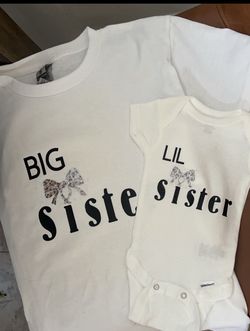 Newborn Sister Matching set