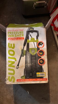 Sun Joe 2050 PSI Electric Pressure Washer – Open Box