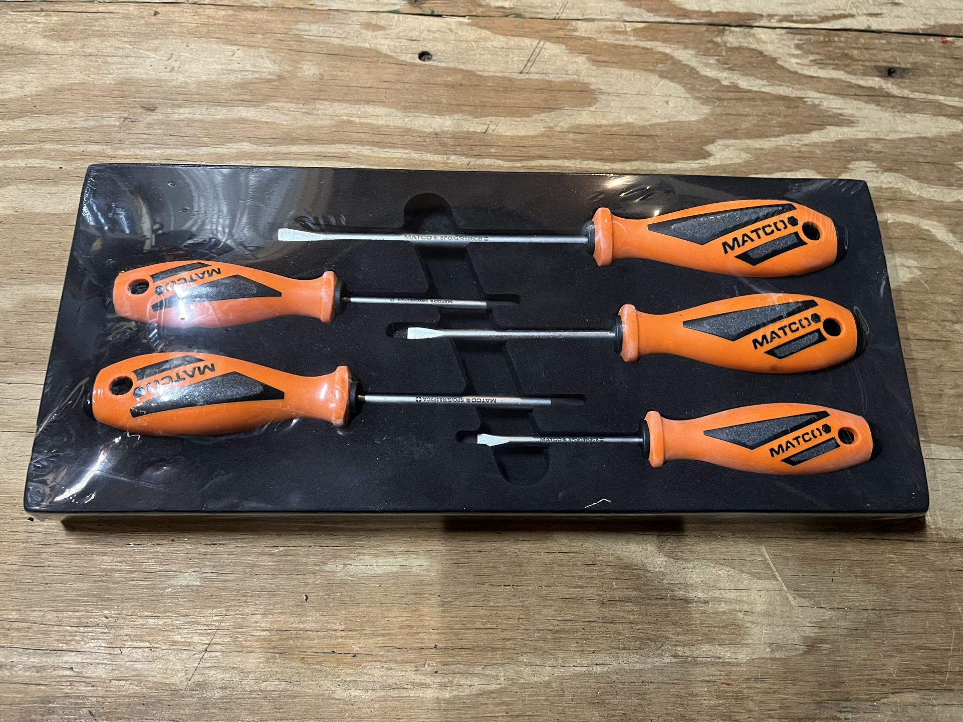 Matco Tools 5 PC Screwdriver Set - ( Orange)