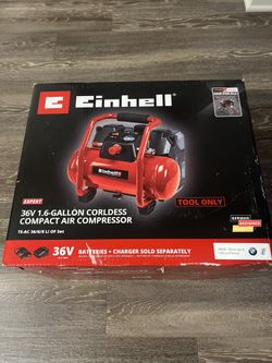 EINHELL 1.6 Gallon CORDLESS AIR COMPRESSOR 36V 