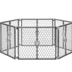 Regalo 2-in-1 Play Yard And Baby Gate 