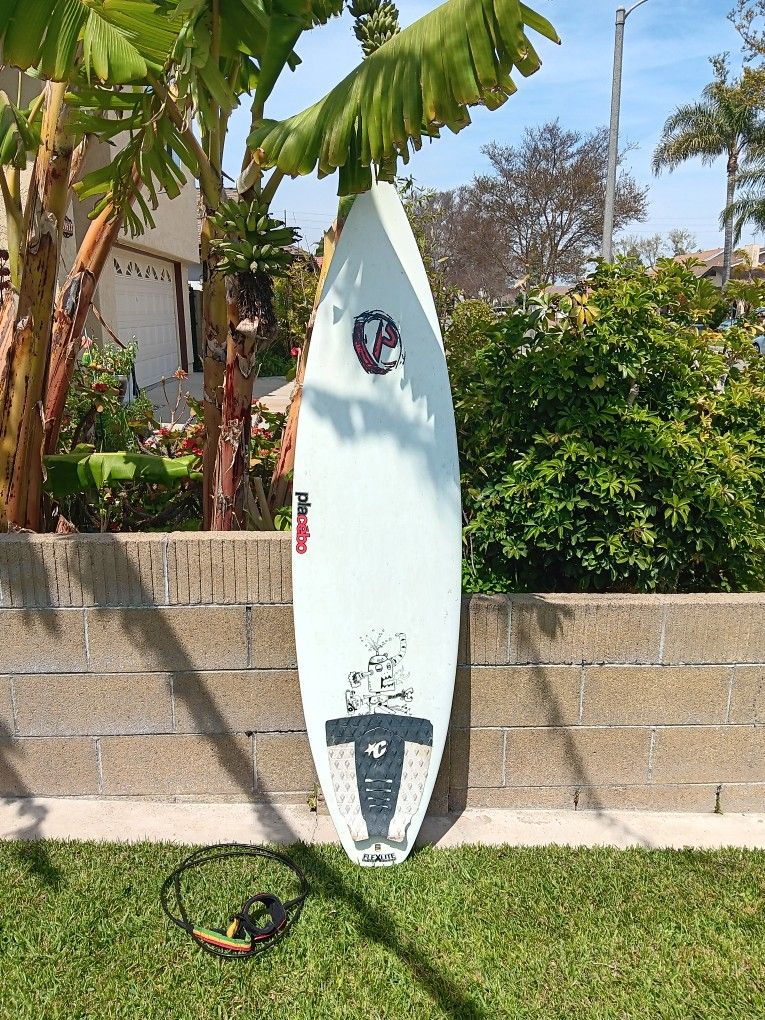 セットアップ Placebo 6'2 Surfboard FlexLite サーフィン・ボディボード