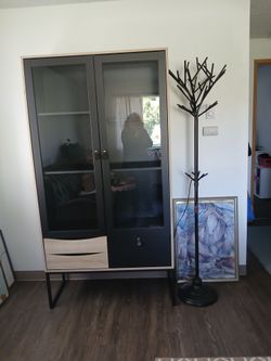 MODERN TALL CUPBOARD