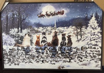 Christmas Picture Painting Art 