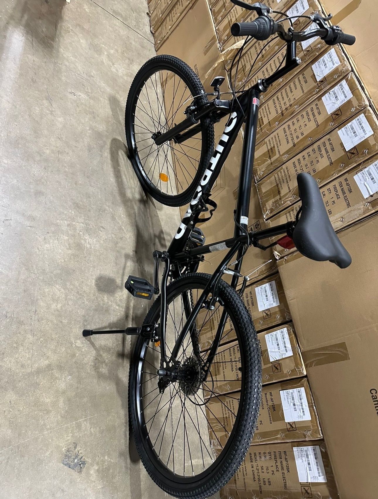 Mountain Bike With 21 Speeds Lightweight Cycling Bicycle, Metal Frame Road Bike, Racing Bike