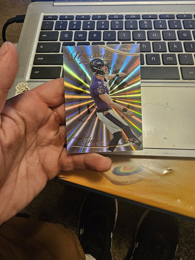 Justin Tucker Football Card
