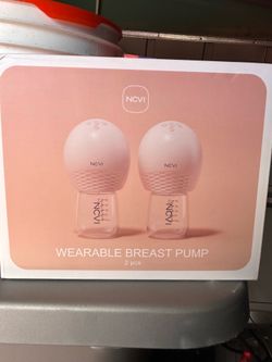Breast pump, pads, milk bags and flange