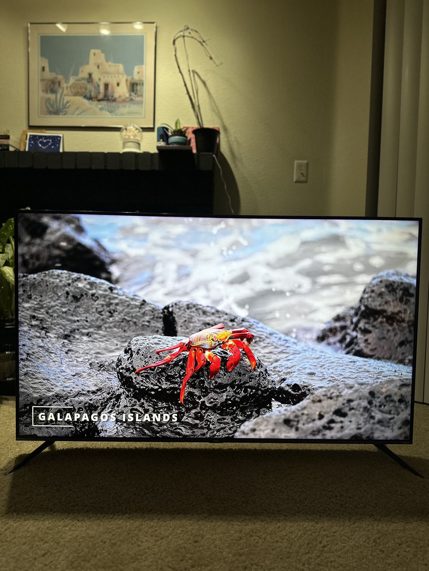 55” TCL 4K QLED Smart TV