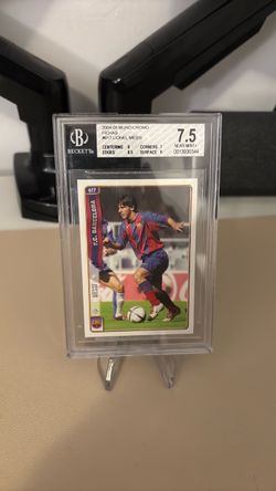 2004-05 Mundicromo Lionel Messi ROOKIE BGS 7.5