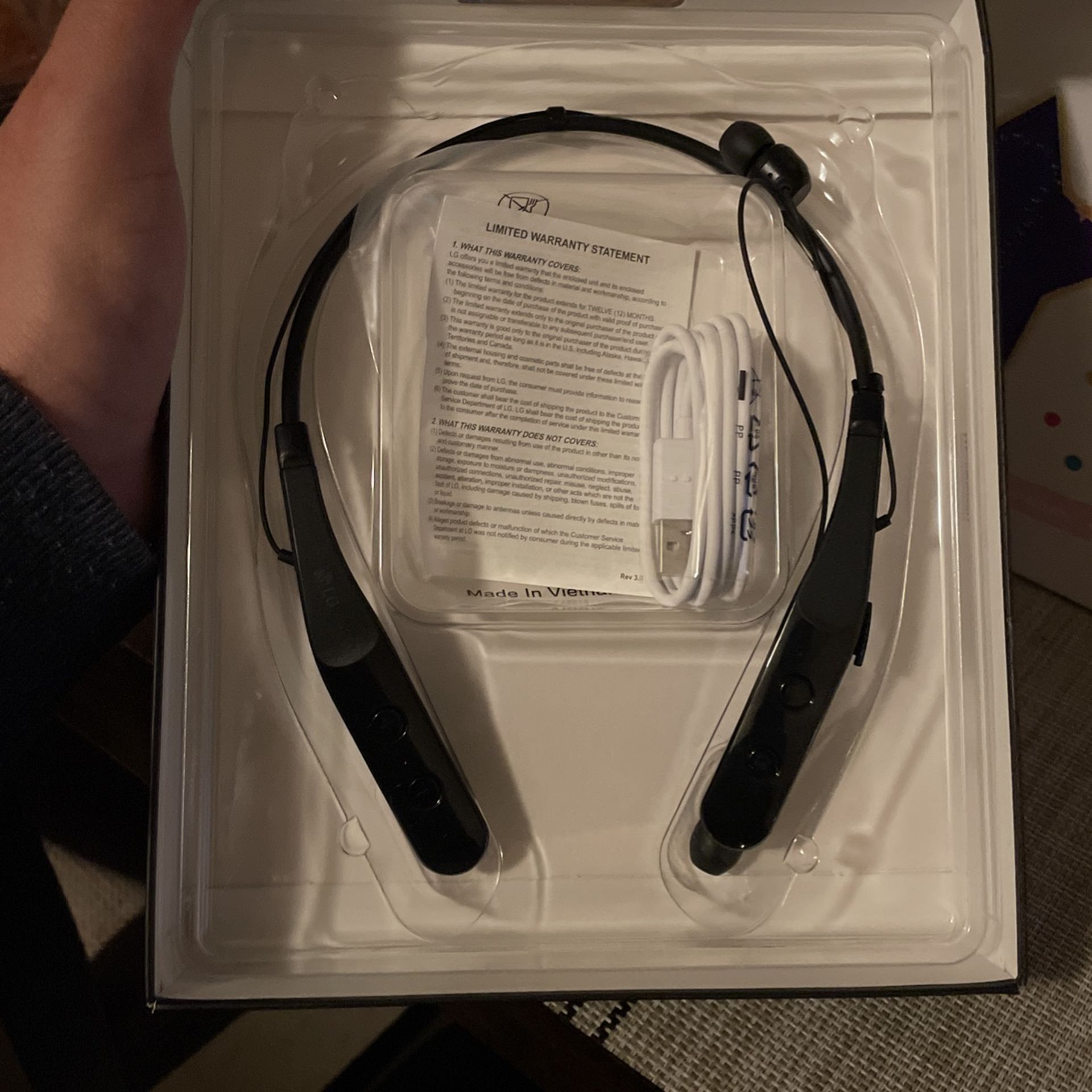 Lg Bluetooth Headset Black