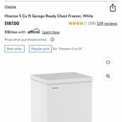 Chest Freezer