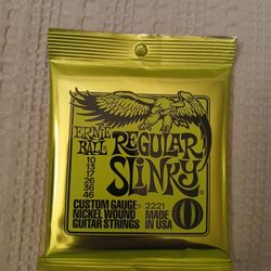 Ernie Ball Electric Guitar Strings 