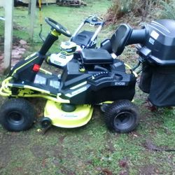2 RYOBI ELECTRIC MOWERS