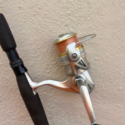 Penn Pursuit 3000. And Vintage Fenwick Fishing Rod . Good Condition 