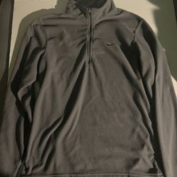 Nike 1/4 Zip Pullover Jacket Men Medium (M) Therma Fit Dri-Fit Performance “