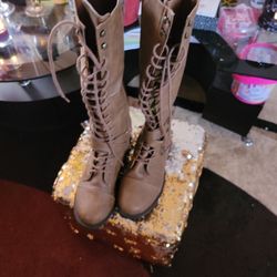 Tan Boots 