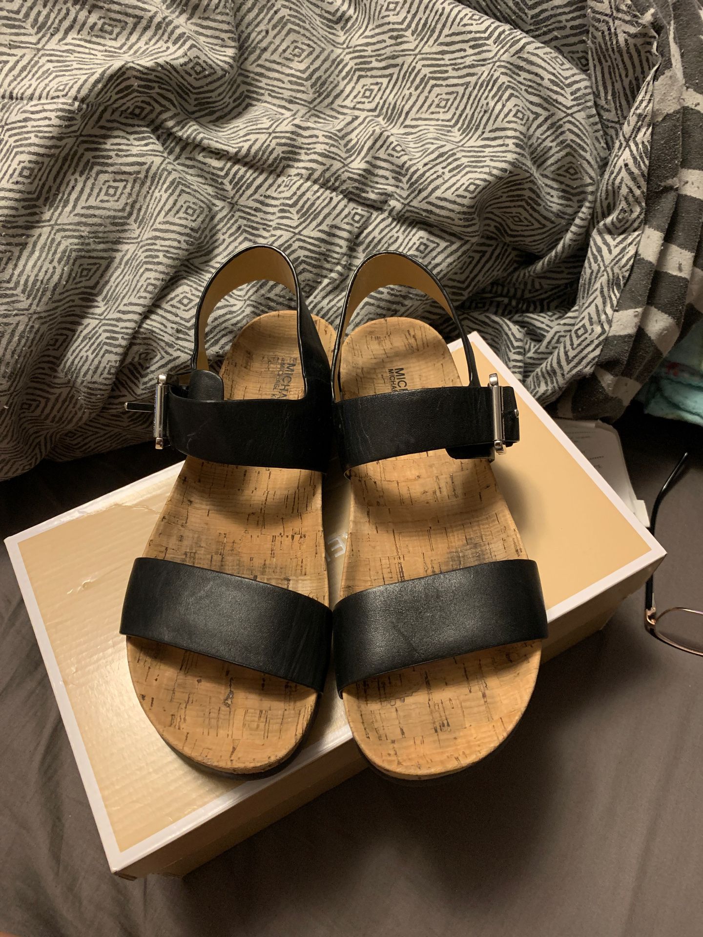 Michael Kors Leather Sandals