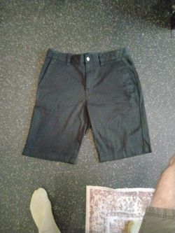 Volcom Mens Shorts Size 33 (Deep Black Colored Shorts Despite The Lighting )