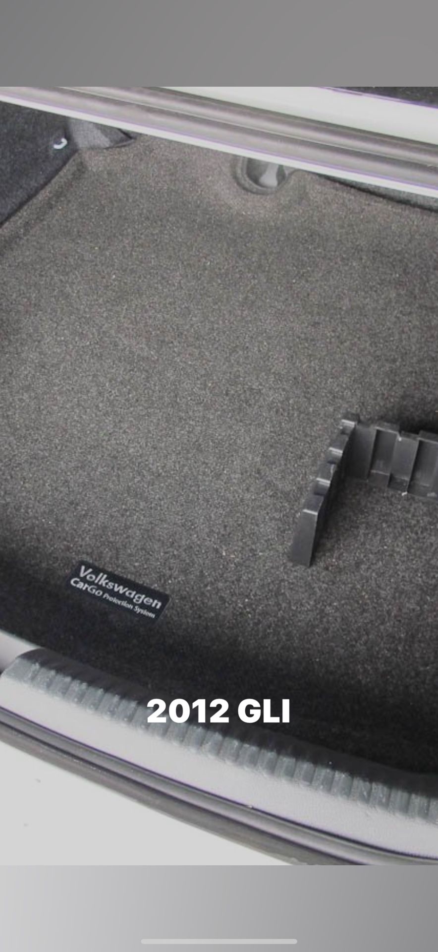 Volkswagen MK6 Jetta Trunk Liner(New)with organizing blocks