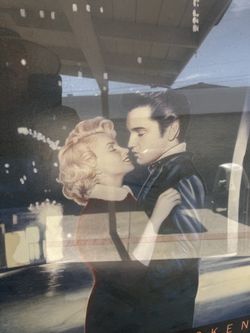 Elvis / Marilyn Picture Frame