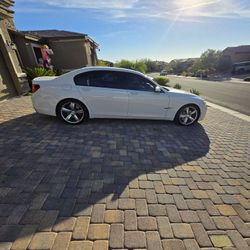 2014 BMW 750 LI -WHITE