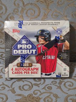 2025 Topps Pro Debut Hobby Box
