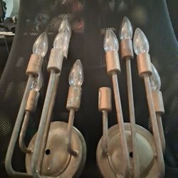 ✨ Vintage Brass Wall Sconces – Priced to Move FAST ✨