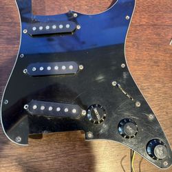 Guitar Pick Guard Loaded