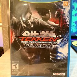 Tekken Tag Tournament 2 (Nintendo Wii U, 2012) CIB! COMPLETE! TESTED!