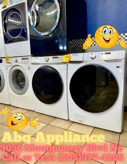 Samsung Front Loading Washer & Dryer Set