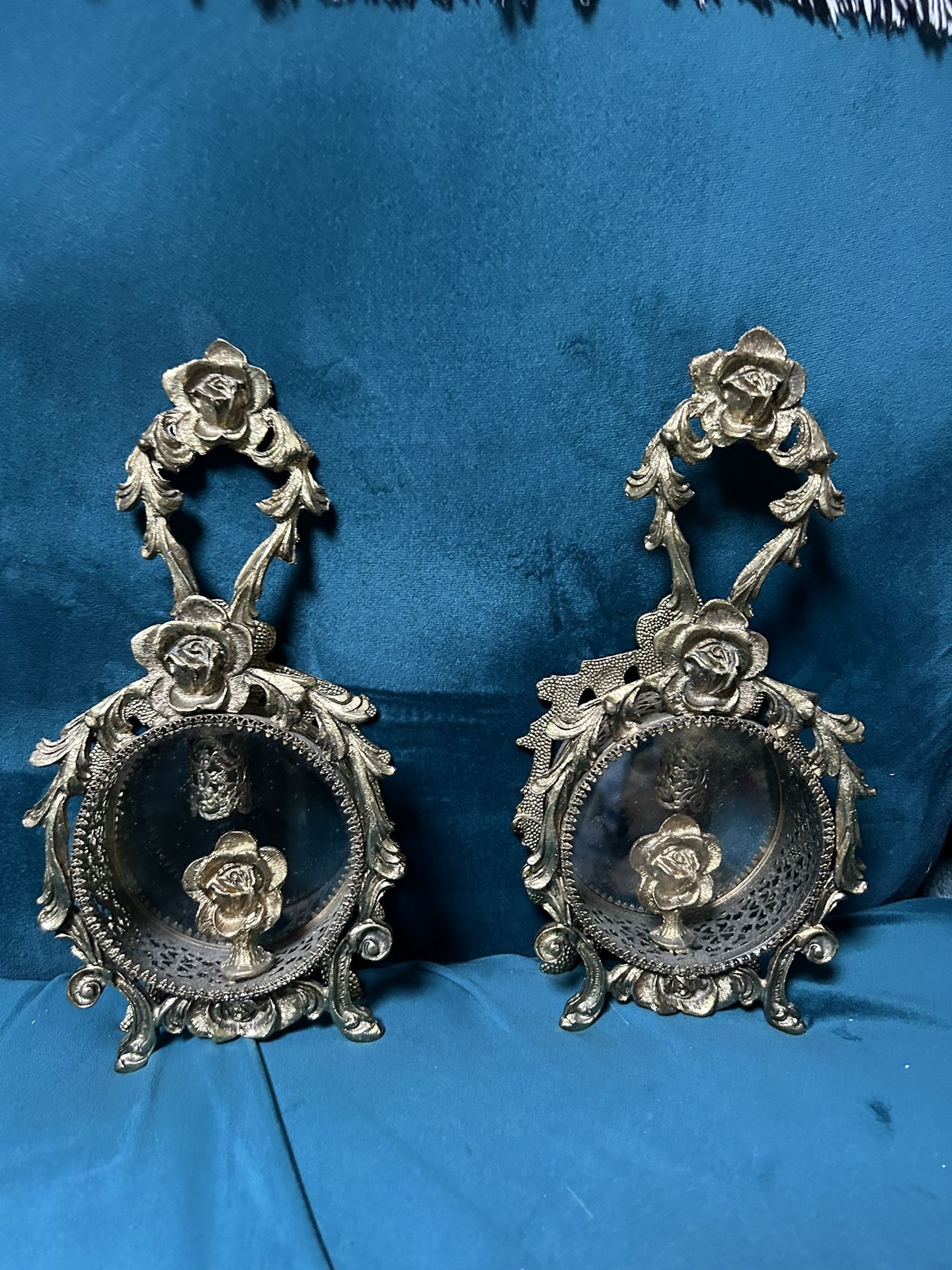 Pair Of Antique Perfume Bottles