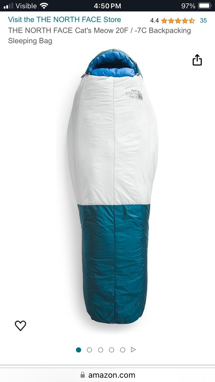 North Face Cats Meow Sleeping Bag