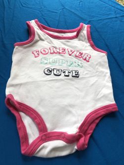 Carters 6-9 months sleeveless onsie