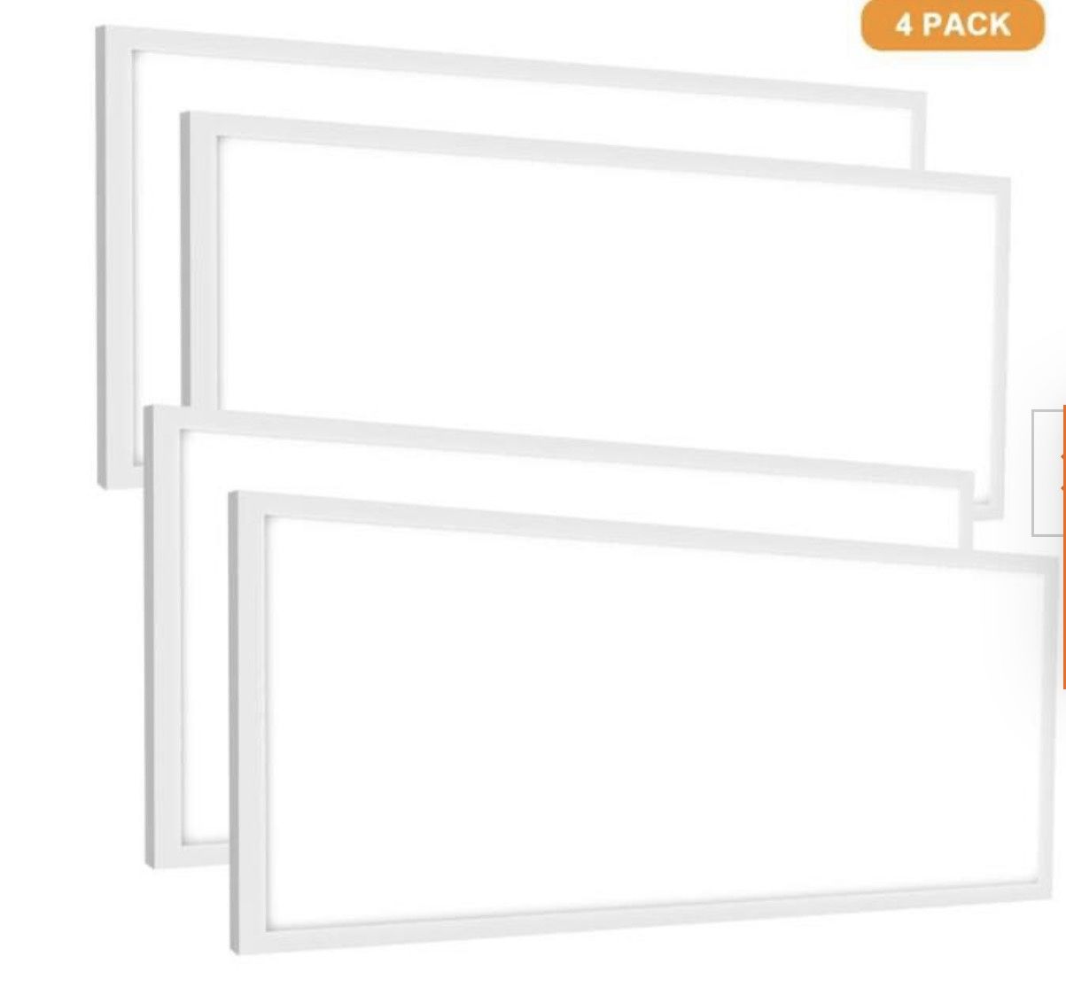 2x4FT LED FLAT PANEL LIGHTS