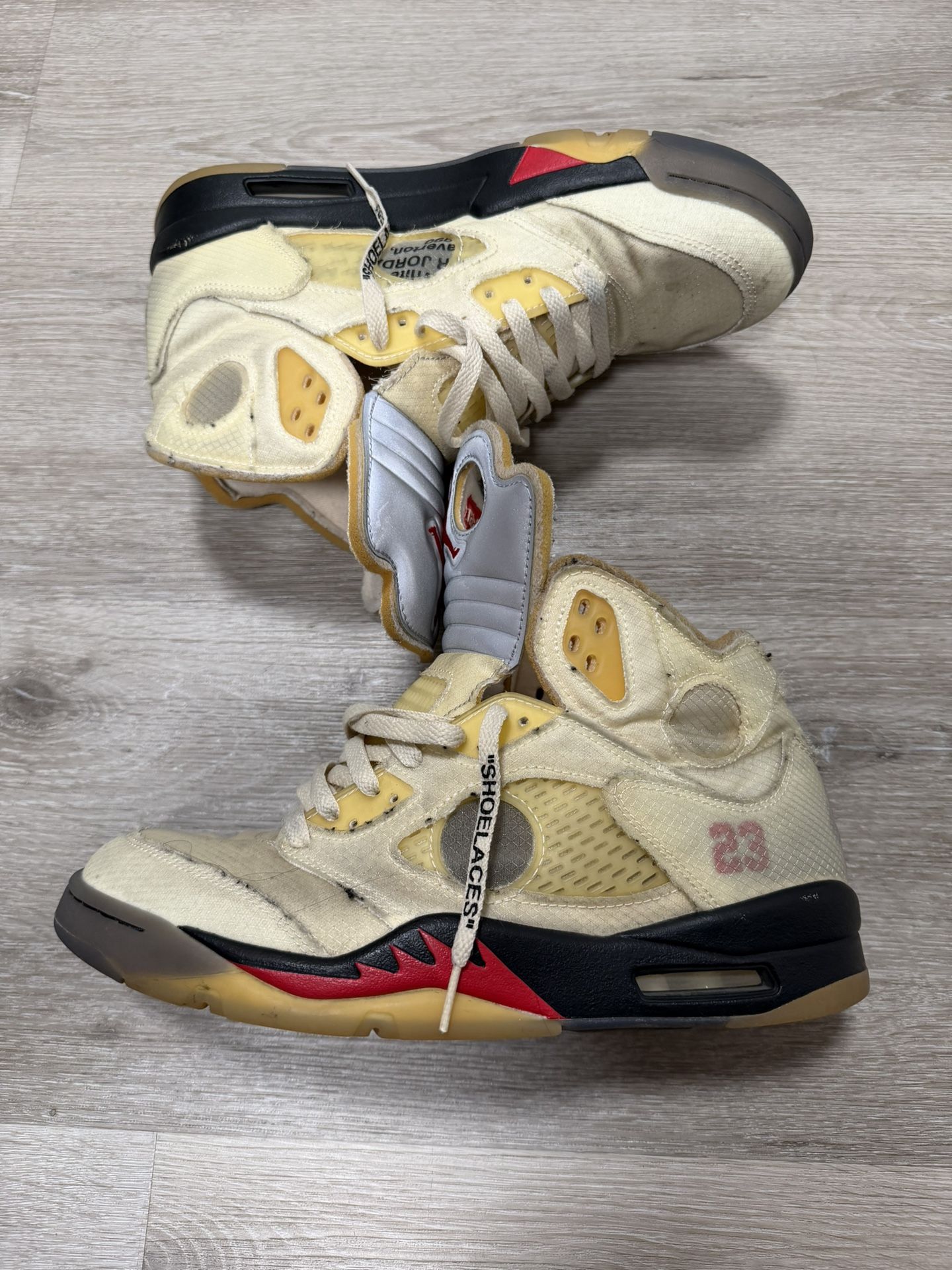 Jordan 5 Off White Sail Size 10.5