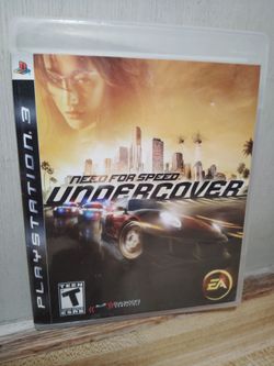 PS3 need 4 speed UNDERCOVER