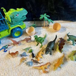 T-Rex Truck & Dinosaur Toys