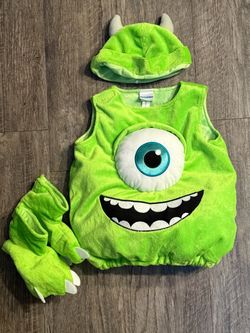 Disney Pixar size 3/6 months Monsters Inc Mike Wazowski costume