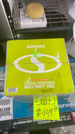 Sun Joe 5.3 Gal Cordless Wet/Dry Vac